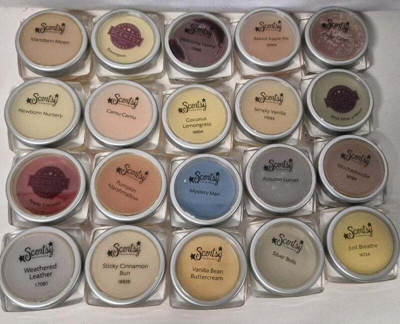 20 Scentsy Scent Melts Various Scents