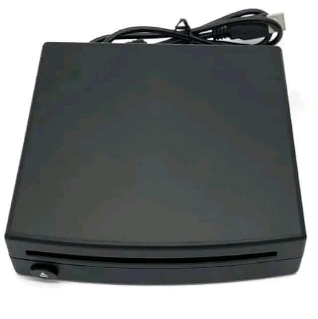 New Bovrou Portable External CD Player. 5.75" by 5.75" by 1.5" retails for $125