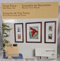 New Pinnacle Three Peice Wall Decor Set. See photos for sizes