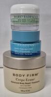 [See Desc] 3 Face & Body Cream: Clarins Paris Rich Face Cream 50mL, Mario Badescu Face Cream 40g and Body Firm Body Repair Cream 285g