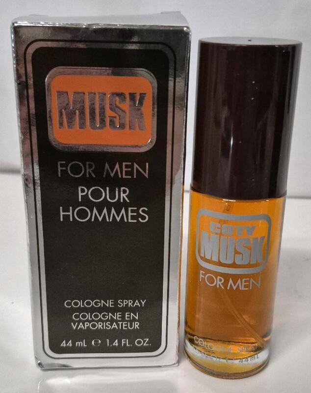 As New in Box Musk for Men Colonge Spray 44mL