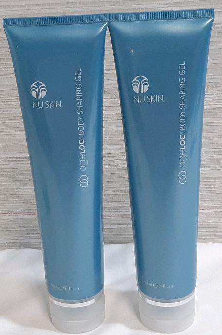 2 New Nu Skin Ageloc Body Shaping Gel Tubes (150ml Each)