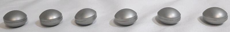 6 Small Detachable Magnet Pieces (1" Long)