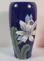 Vintage Royal Copenhagen Denmark Porcelain Star Magnolia Vase . Measures 6 &frac34;" tall . No chips or cracks