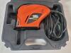 Black & Decker Mouse Jigsaw w/Extra Blades & Case , Model # MS100 . Tested Working - 2