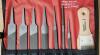 New - Crescent Nicholson 8pc. 7" & 10" Machinist's File Set with Cleaner Card . Retail $200 - 3