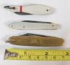 Three (3) Vintage Pocket Knives . See photos for size - 2
