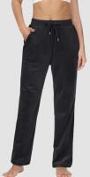 New Sz Large Ladies&rsquo; Drawstring Velour-feel Jogging Pants with Pockets