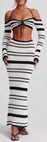 New Sz Small Ladies&rsquo; Knitted Top and Long Skirt