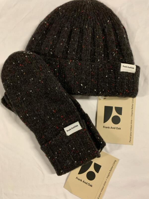 New One Size Frank and Oak &ldquo;The Donegal&rdquo; Beanie and Mittens | Retails for over $100