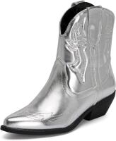 New sz 6 Women's Chariot & Co -Susan- Cowboy Cowgirl Western Ankle Booties Pointed Toe Boots Retails for $111