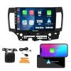 As New - Kunfine Car CarPlay Android Auto Navigation Stereo GPS Radio Camera Display 10" IPS Touchscreen Headunit Tablet Pad Media Player Quad Core 2G+32G . For 2006 - 2018 Mitsubishi Lancer . Retail $154