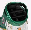 RARE - New - 2025 Team Taylormade Season Opener Staff Bag . This Golf Bag Commemorates the 2025 PGA Season Open . Retail $800 . Masters Augusta National Colors White & Green w/Georgia Peach and Azalea Emblems . - 2