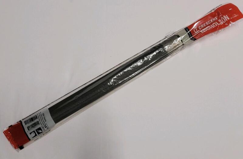 New - Crescent Nicholson 14" Half Round Double Cut Bastard File .