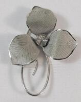 Vintage Bond Boyd Sterling Silver Brooch . See photos for size