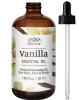 New Bottle Vanilla Essential Pure Oil 1.69fl.oz / 50ml IBEALEE Vanilla Alcohol-Free Natural Vanilla Extract for Hair Body Nail Eyelash Care Moisturizing Hydrating Beauty