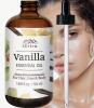 New Bottle Vanilla Essential Pure Oil 1.69fl.oz / 50ml IBEALEE Vanilla Alcohol-Free Natural Vanilla Extract for Hair Body Nail Eyelash Care Moisturizing Hydrating Beauty - 3