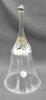 Vintage BIRKS Candle Holders Regency Plate 3" Tall & Glass Smoked Handle Bell 6 25" Tall - 6