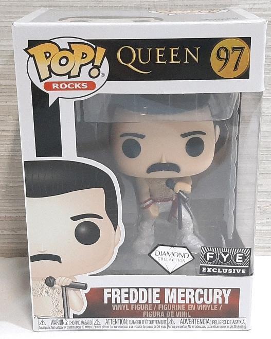 New In Box Freddie Mercury Funko Pop Vinyl Figure | Figure Measures 4" Tall