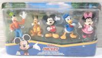 New Disney Junior Mickey Collectible Friends Set | Includes Five Figures, Figures Measures Up to 3&frac12;" Tall