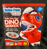 As-New Robo Pets T-Rex with Roar-Mote Control; No Treats Included