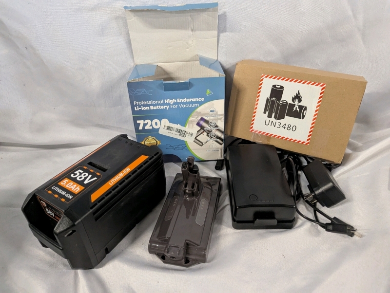 3 Rechargeable Batteries/Battery Packs.