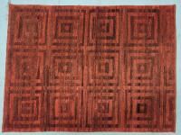 Napel Hand-Made Thick Area Rug . Measures 41"&times;30" .