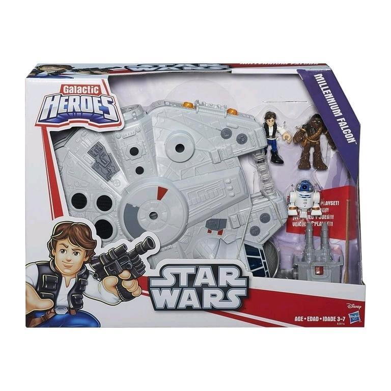 New Star Wars Galactic Heroes Millenium Falcon Play Set. Retails for $77 US
