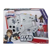 New Star Wars Galactic Heroes Millenium Falcon Play Set. Retails for $77 US