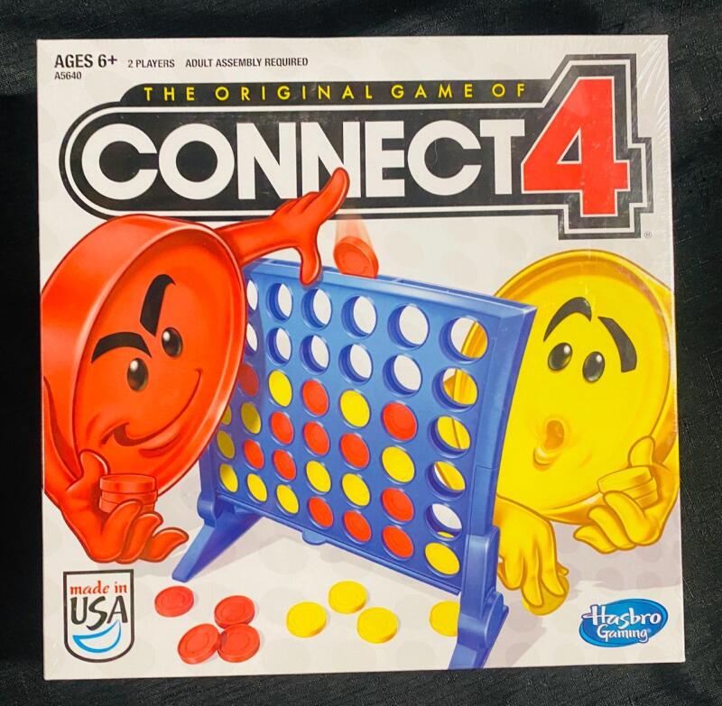 New/Sealed Connect 4 Game by Hasbro, Ages 6+