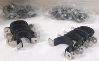 30+ Rubber Hose Clamps & Cable Clamps