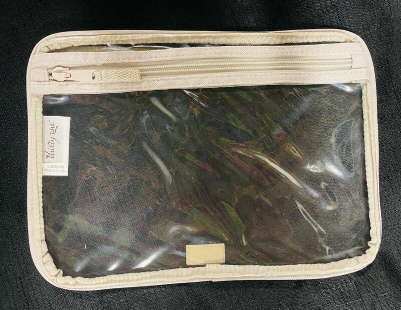 New Thirty-One Clear Pocket-a-Tote Bag, 11x8&rdquo;