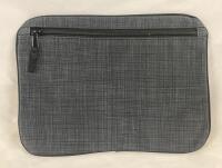 New Thirty-One Black Cross Pocket-a-Tote Bag, 11x8&rdquo;