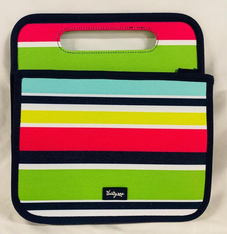 New Thirty-One Double Duty Caddy Bag, Multicoloured, 10.5x11&rdquo;