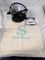 3 New Thirty-One items. Cool Sip Snacker, Collapsible Storage abin and Statements Pillow Cover. Pillow Cover measures 17.5"