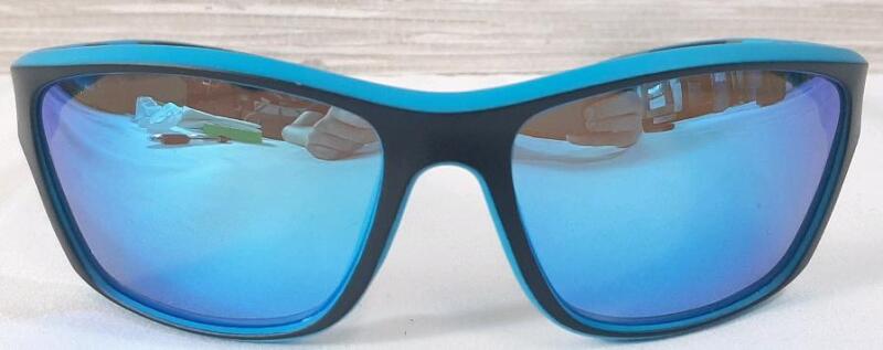 New Pair of 5&frac12;" Blue Sunglasses