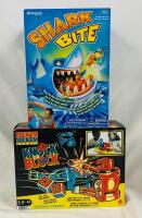 2 Children&rsquo;s Games, Includes Rock &lsquo;Em Sock &lsquo;Em Robots by Mattel (6+) and Shark Bite by Pressman (4+)