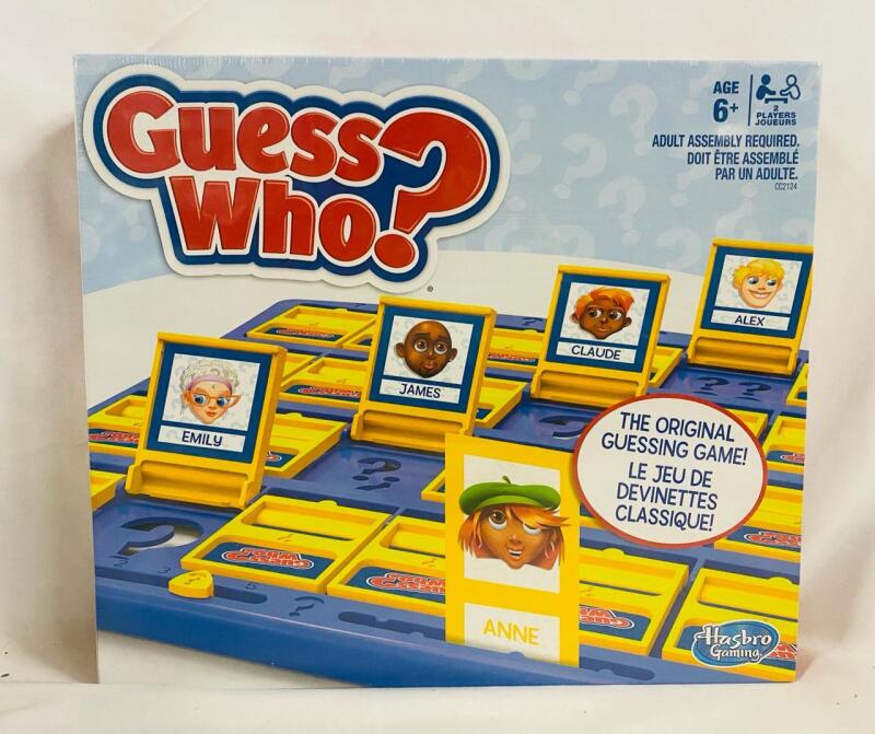 New Sealed Guess Who Board Game by Hasbro, Ages 6+