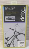 New Delta Ceiling Hoist w/ Straps, Designed for Bikes