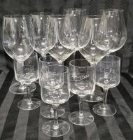 11 Glass Wine Glasses - 4x Riedel