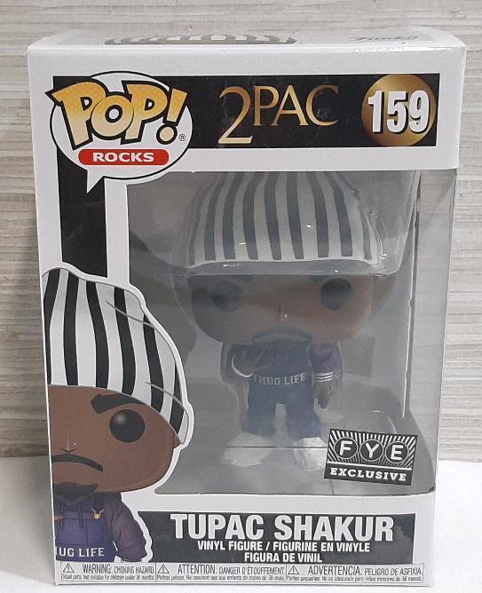 New In Box Tupac Shakur Funko Pop Vinyl Figure | Figure Measures 4" Tall