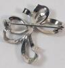 Vintage Sterling Avon Bow Brooch . See photos for size - 2