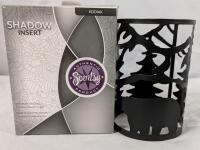 New In Box Scentsy Shadow Insert. Kodiak Pattern. 5.5" Tall.