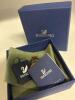 Swarovski Crystal 18K Gold Plated 2&rsquo;&rsquo; Bottle Of Champagne And Ice Bucket Swarovski Box Stamped Champagne and Iconic Swan No noted chips or cracks - 7