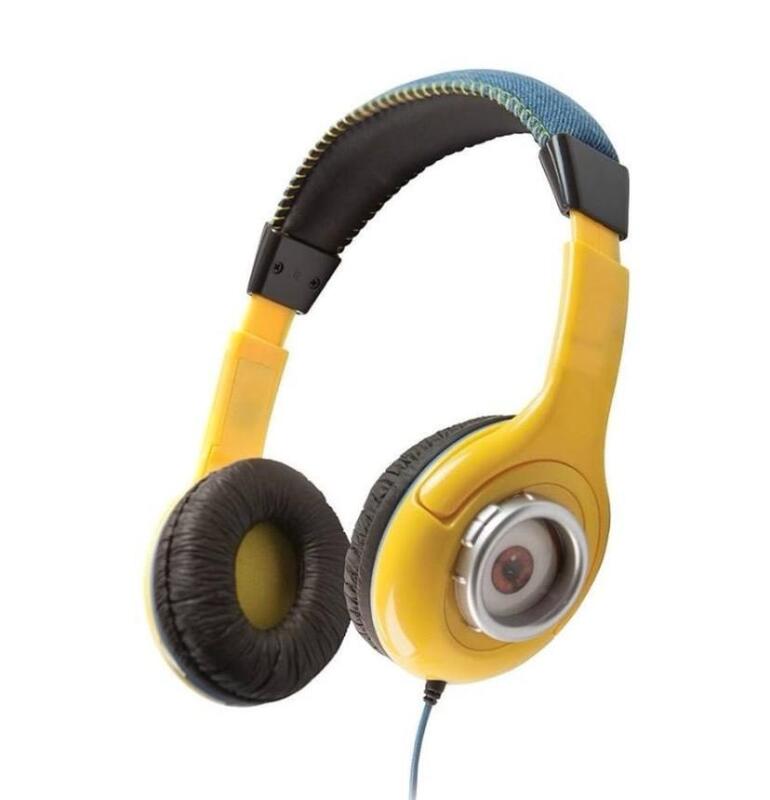 New In-Box Despicable Me Children&rsquo;s Headphones - Volume Reduced to Protect Hearing