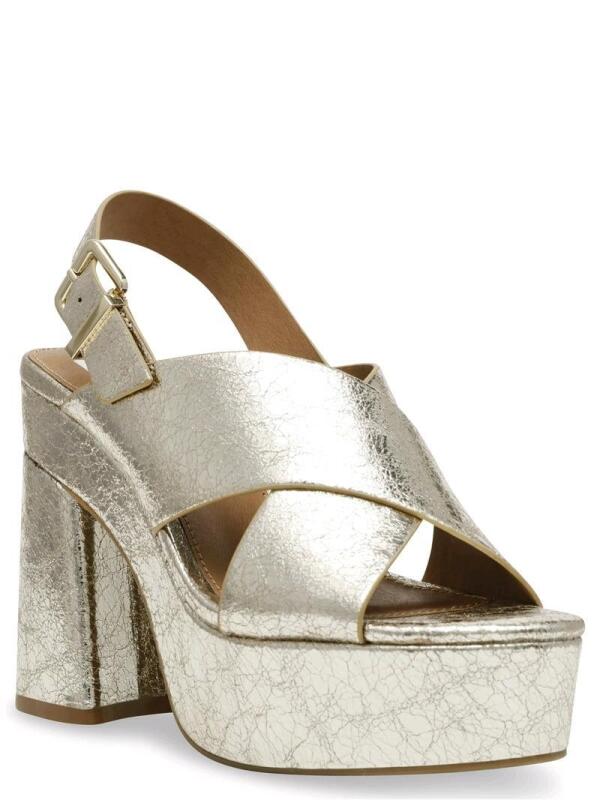 New sz 10 Dolce Vita Women's Wentz Criss Cross Platform Block Heel Retails for $70US
