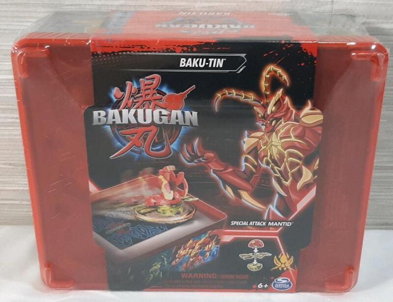 New Bakugan Baku-Tin w/ Special Attack Mantid