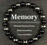 Two Hematite Obsidian Flex Bracelets Double Shiny Ball Beads 2.25 diameter Stretches Memory. Stock photo added