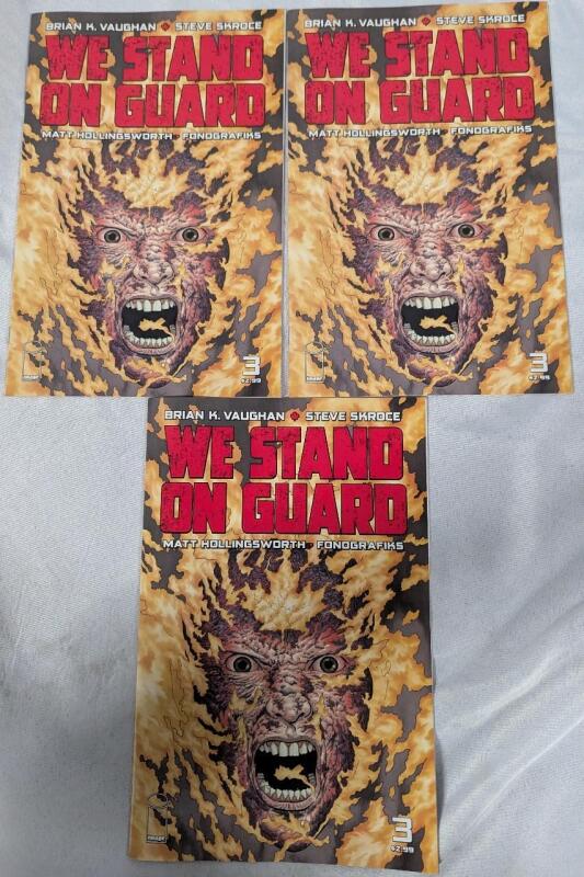 3 Image Comics "We Stand on Guard" Issue #3