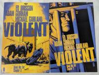 2 Image Comics "The Violent" Comic Books. Blood like Tar Chapter 2 & 3